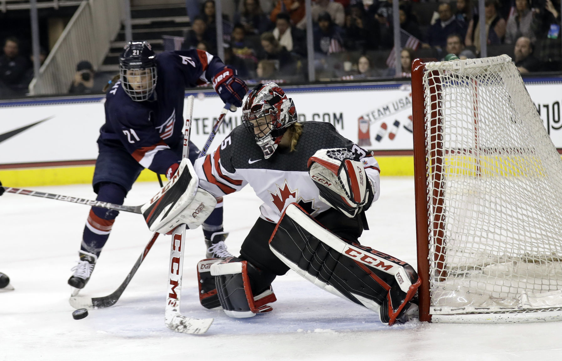 Women's hockey: Ann-Renee Desbiens